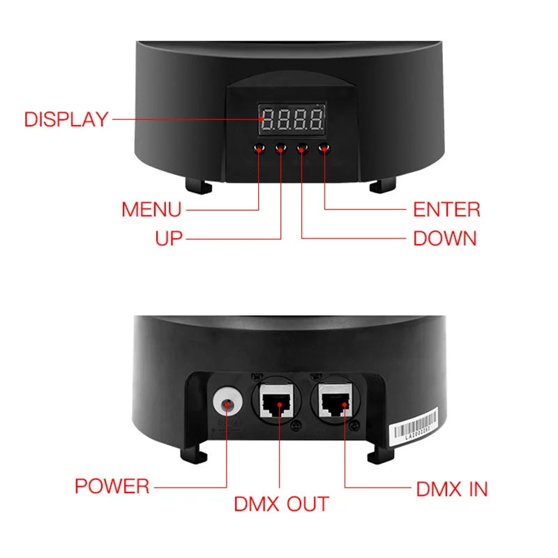 DecorBites™ 300mW RGB Moving Head Laser Light - DMX512 Club KTV Disco Animation