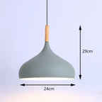Nordic Industrial Colorful Metal Pendant Light