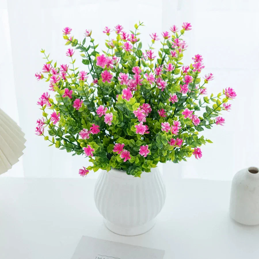 DecorBites™ Artificial Eucalyptus Plant: Wedding Arch, Christmas & Home Decor, Photography Prop