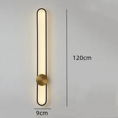 مصباح حائط LED طويل DecorBites™ لغرفة المعيشة وخلفية تلفزيون السرير