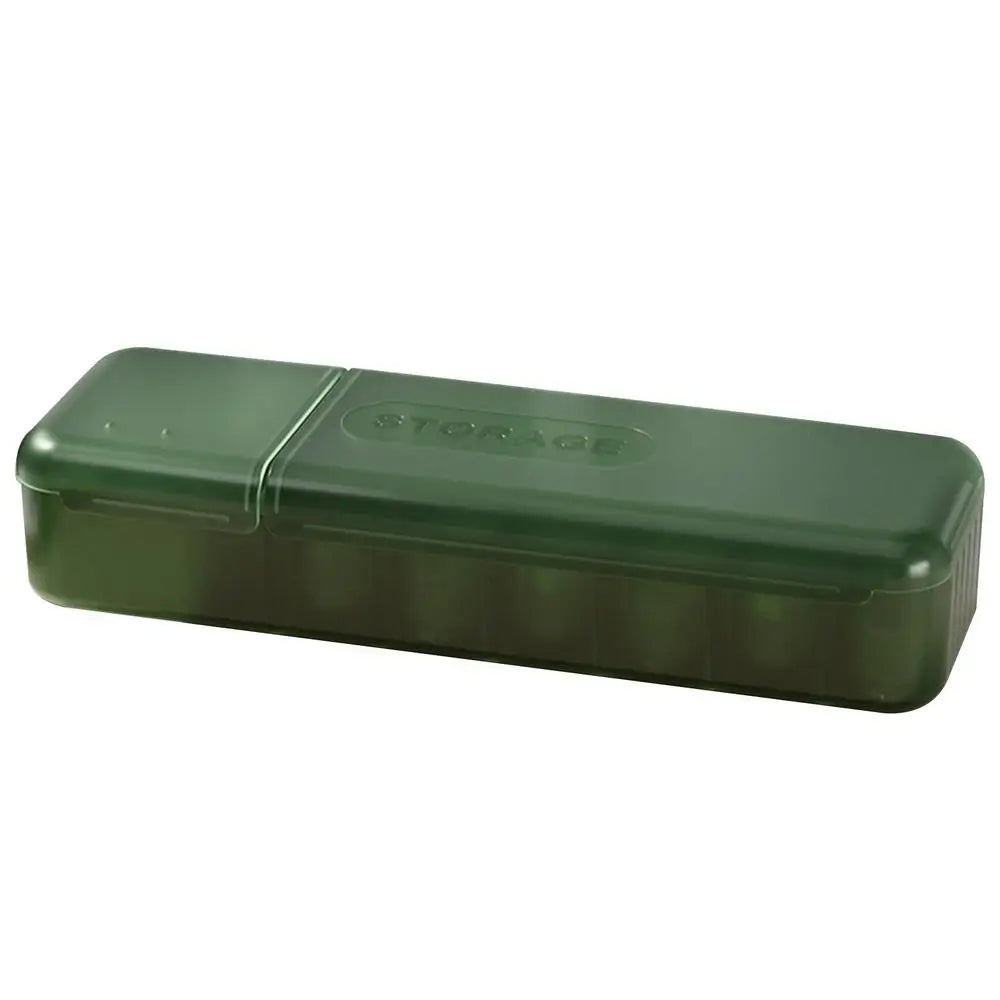 DecorBites™ Cable Box: Desk Organizer for Charger, Cord, Phone | Storage with Cover
