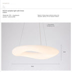 Nordic Cloud White Pendant Light