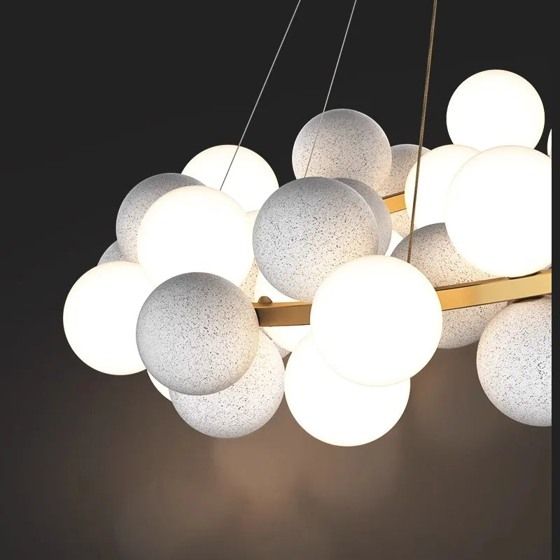 ثريات LED معلقة من DecorBites™ لديكور المنزل العصري، إضاءة داخلية لغرف المعيشة وغرف الطعام