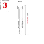 New Staircase Chandelier LED Modern Duplex Loft Spiral Long Chandelier Creative Villa Living Room Bedroom Hanging Crystal Light