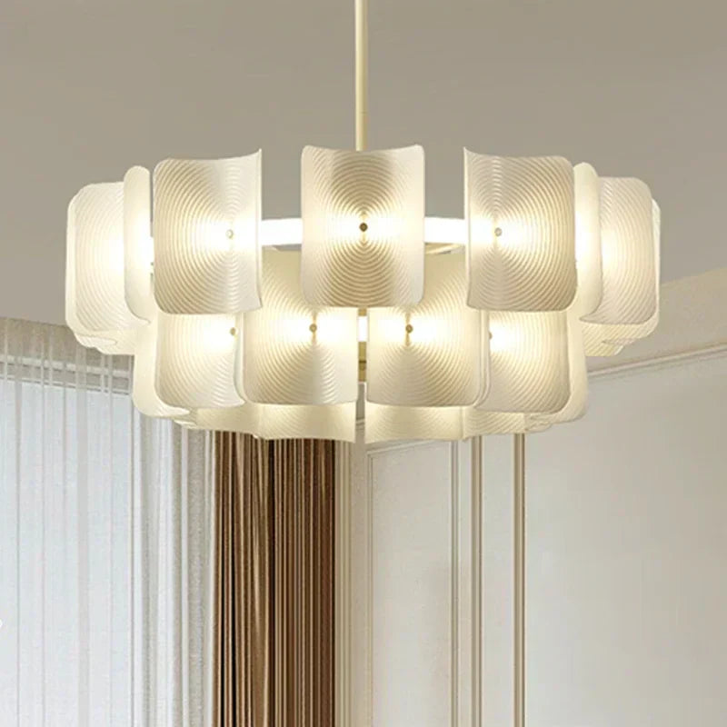 ثريا DecorBites™ LED: تصميم فاخر ببصمة إصبع لغرفة المعيشة وغرفة النوم وردهة الفندق