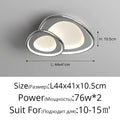 DecorBites™ ثريات LED أبيض كروم تركيبات إضاءة المطبخ إضاءة منزلية عصرية
