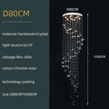 DecorBites™ Crystals Pendant Light Indoor Chandelier - Minimalist Hanging Lamp for Modern Spaces
