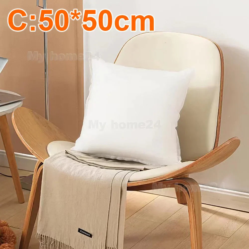 DecorBites™ Cotton-padded Pillow Core for Sofa Car Soft Insert Cushion Core - 35/45/50/55cm