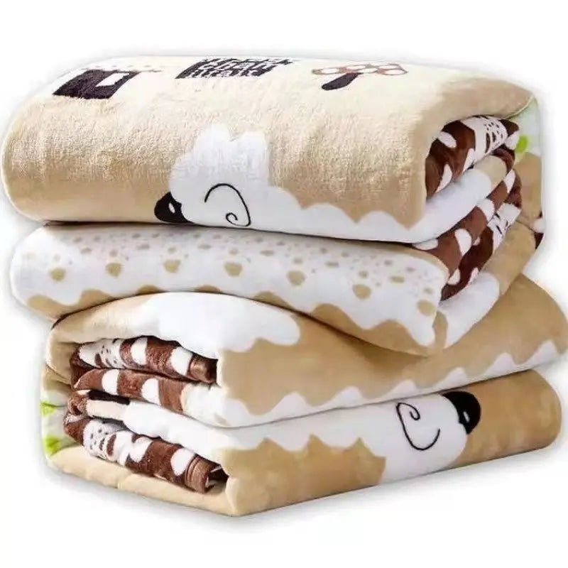 DecorBites™ Fruit Love Heart Sofa Blanket: Cozy, Thicken, Perfect for Home, Office, and Kids.