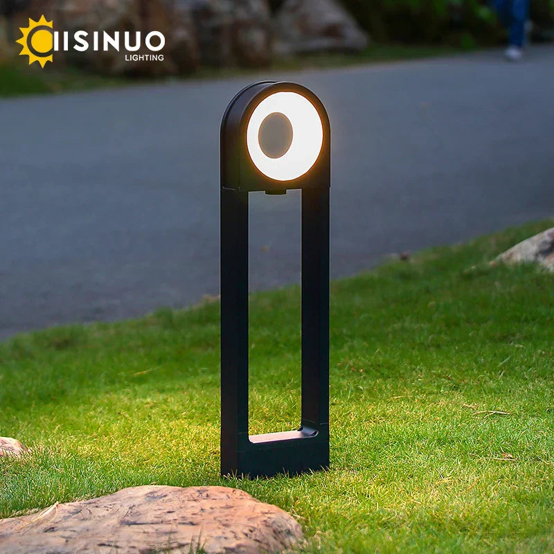 مصباح المسار LED من ديكور بايتس™ بقوة 12 وات من الألومنيوم للحدائق الخارجية والممرات والفناء والمداخل