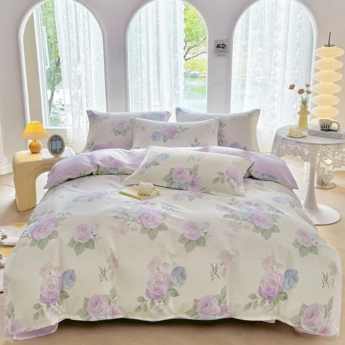 DecorBites™ Cotton Printed Bedding Set for Sweet Cozy Sleep