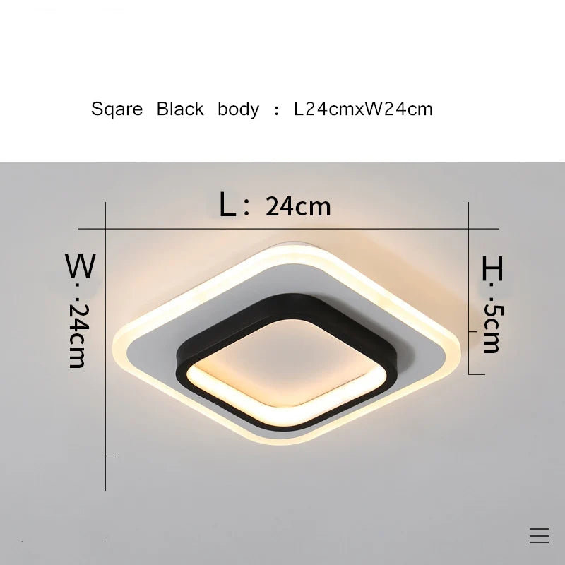 مصابيح سقف الممر LED من DecorBites™ لإضاءة المنزل في غرفة النوم وغرفة المعيشة والممر