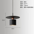 Nordic Vintage White Single Pendant Light
