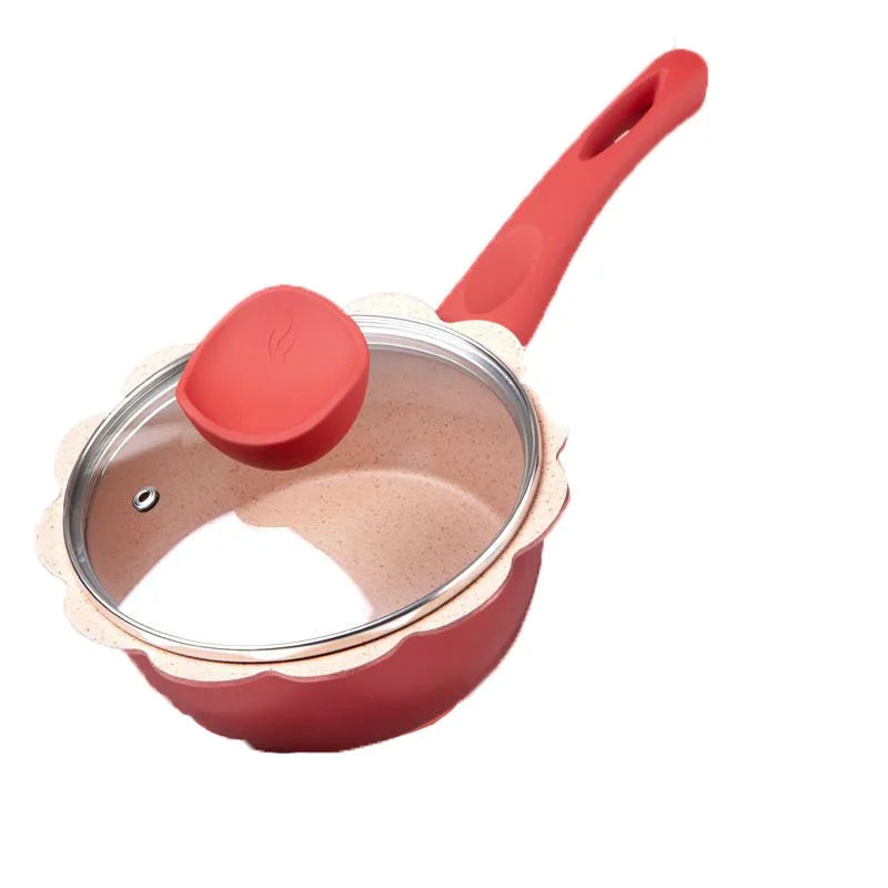 DecorBites™ 16cm Non-Stick Baby Food Pot with Maifan Stone Coating