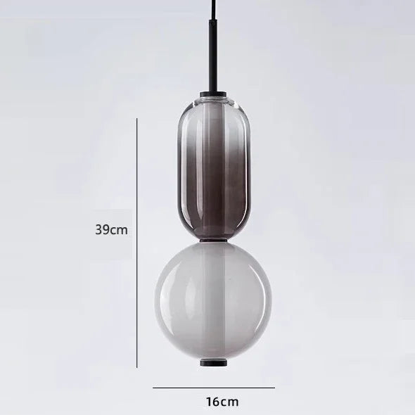 Wabi-Sabi Candy Glass Pendant Light