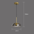 DecorBites™ Glass Pendant Lights LED Modern Dining Room Nordic Restaurant Hanging Lamp