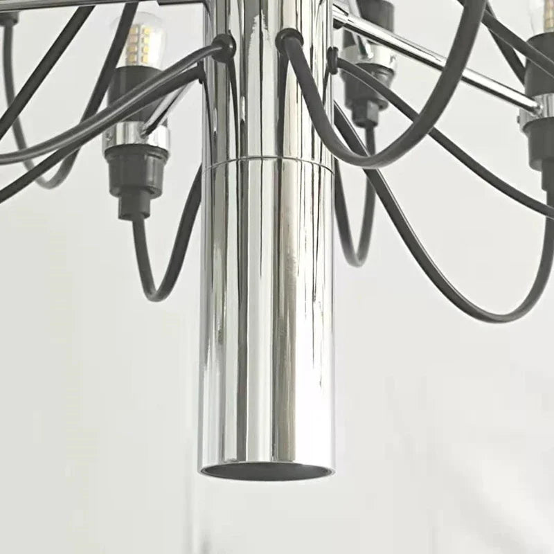 DecorBites™ 2097 Gold Silver Chandelier 50 Heads Pendant Lights for Living Room decor