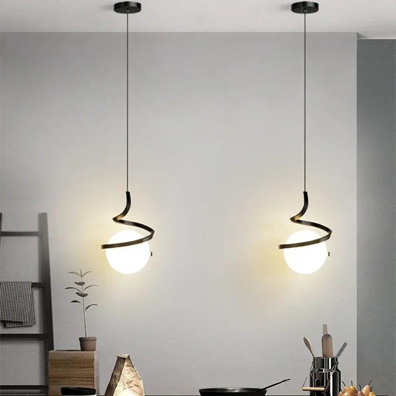 Nordic Metal Cord Pendant Light
