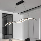 Modern Minimalist White Aluminum LED Pendant Light