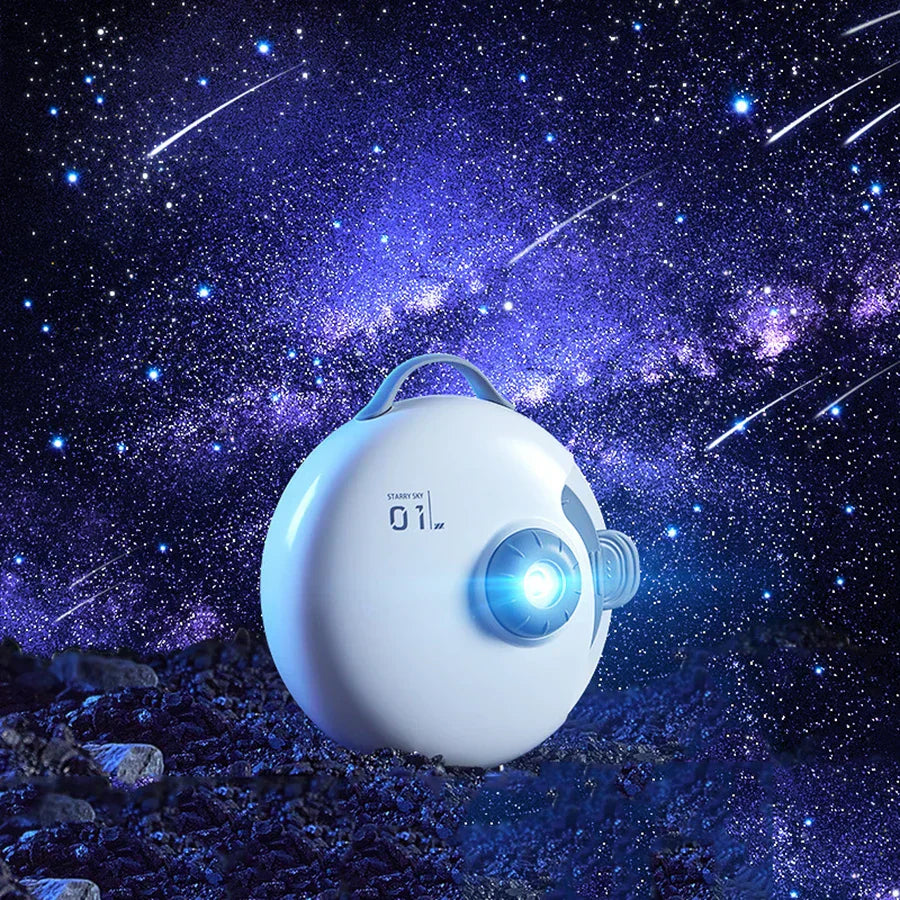 DecorBites™ Galaxy Starry Night Light Projector for Bedroom Decor & Kids Gift
