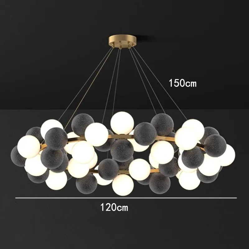 ثريات LED معلقة من DecorBites™ لديكور المنزل العصري، إضاءة داخلية لغرف المعيشة وغرف الطعام
