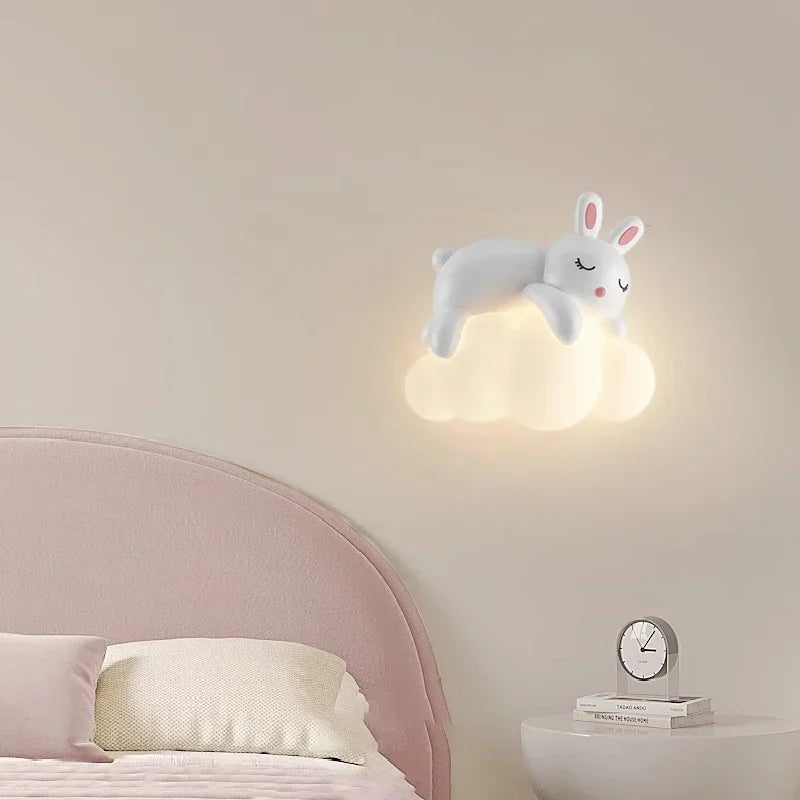 أضواء حائط على شكل دب LED للأطفال من DecorBites™ - مصابيح عصرية لغرف نوم الأميرات والأولاد والبنات