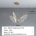ثريا سقف فراشة LED من DecorBites™ - إضاءة قلادة فاخرة لغرفة النوم والمعيشة والطعام