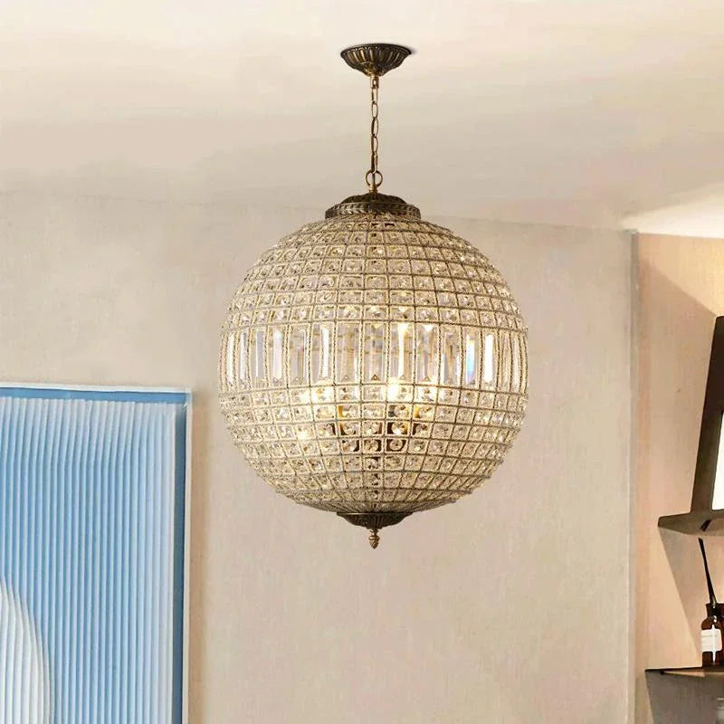 ثريا كريستال فاخرة من DecorBites™ لغرفة المعيشة وغرفة النوم - أناقة عصرية بمنتصف القرن