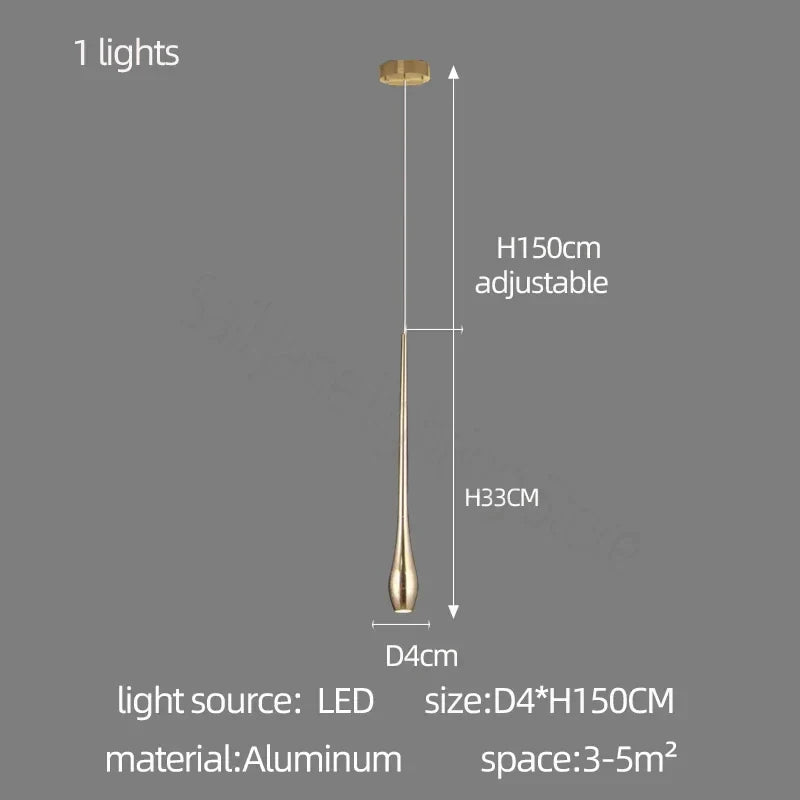 DecorBites™ Gold-Plated Modern Chandeliers for Living Room, Staircase, Restaurant, Kitchen