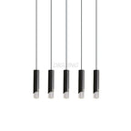 Dimmable Gold and Black Aluminum LED Pendant Light