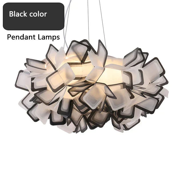 مصباح سقف مُعلق LED على شكل زهرة DecorBites™ لغرفة المعيشة وغرفة النوم