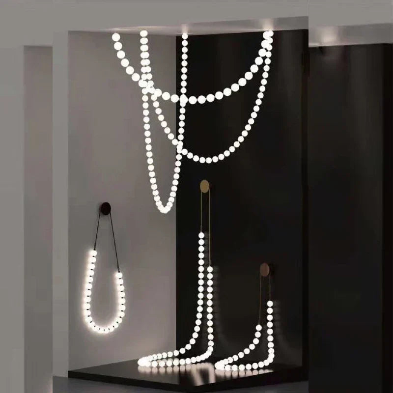 مصباح حائط LED فانتسي نيكلس من ديكور بايتس™ لغرفة النوم والمعيشة