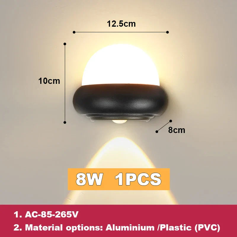 DecorBites™ Acrylic LED Wall Light for Home Decoration Luxury Mood Light