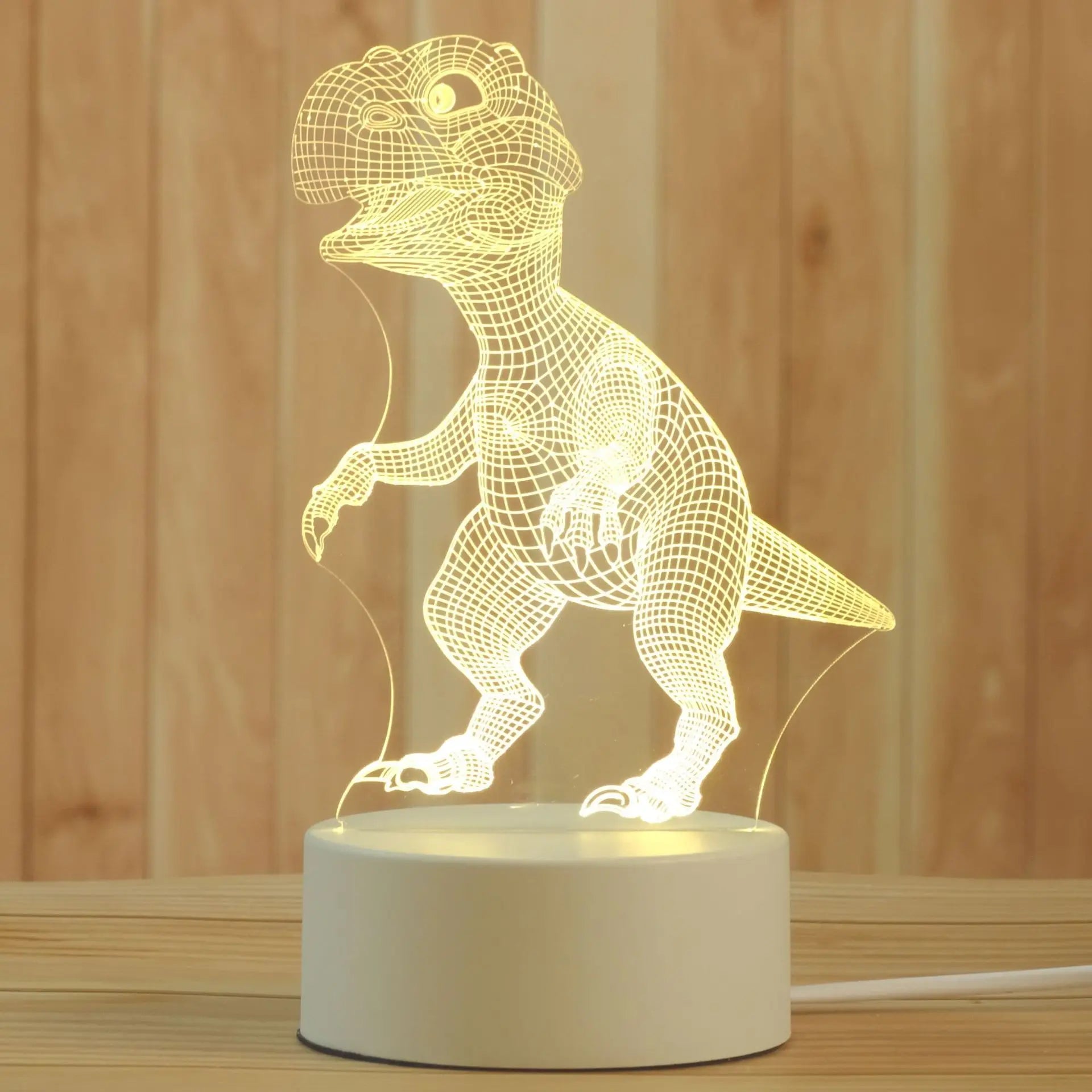 DecorBites™ 3D Acrylic Night Lamp | Boys Girls Gift Decor Bedroom Table Light