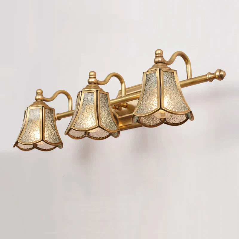 DecorBites™ Golden Glass Mirror Cabinet Light for Bedroom and Bathroom