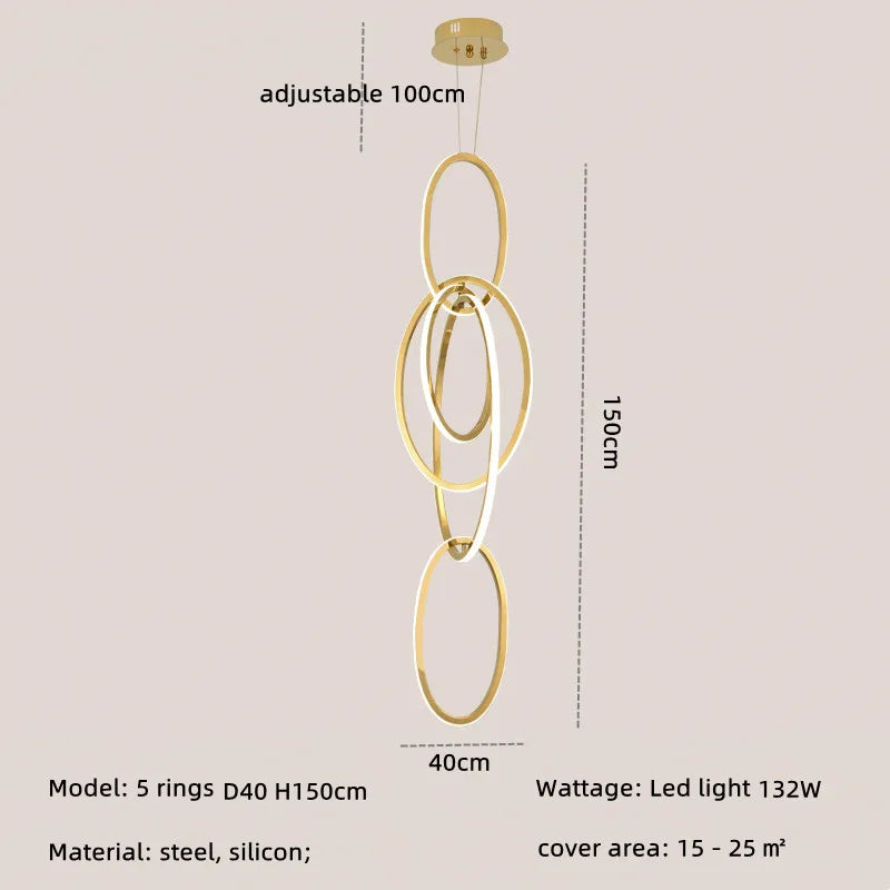 DecorBites™ Gold LED Wall Sconce Dimmable Lighting Fixture Polished Steel Modern Luminarias