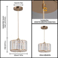 DecorBites™ ثريا زجاجية بإضاءة LED عصرية لغرفة المعيشة وغرفة الطعام