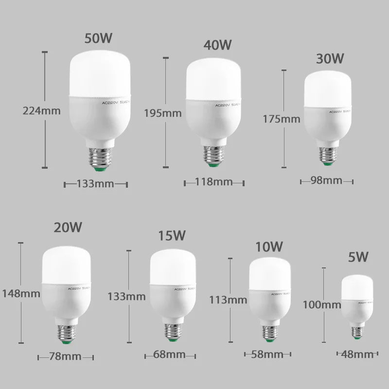 DecorBites™ مصباح LED بشكل U E27 للإضاءة المنزلية والديكور لغرفة المعيشة