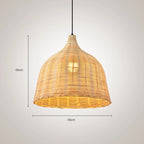 Southeast Asia Bamboo Rattan Woven Pendant Light