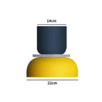 Macaron Acrylic Pendant Light With Iron Shade