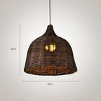 Southeast Asia Bamboo Rattan Woven Pendant Light