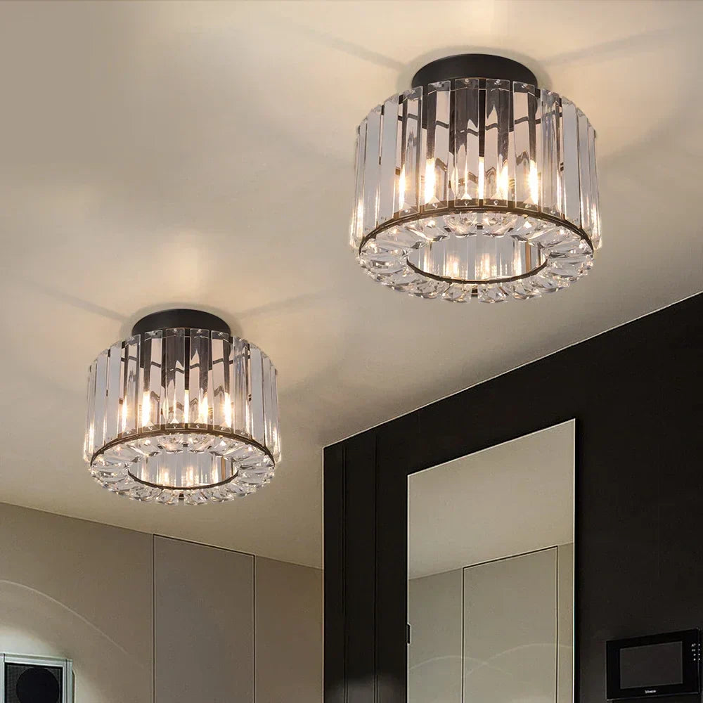 DecorBites™ ثريا زجاجية بإضاءة LED عصرية لغرفة المعيشة وغرفة الطعام