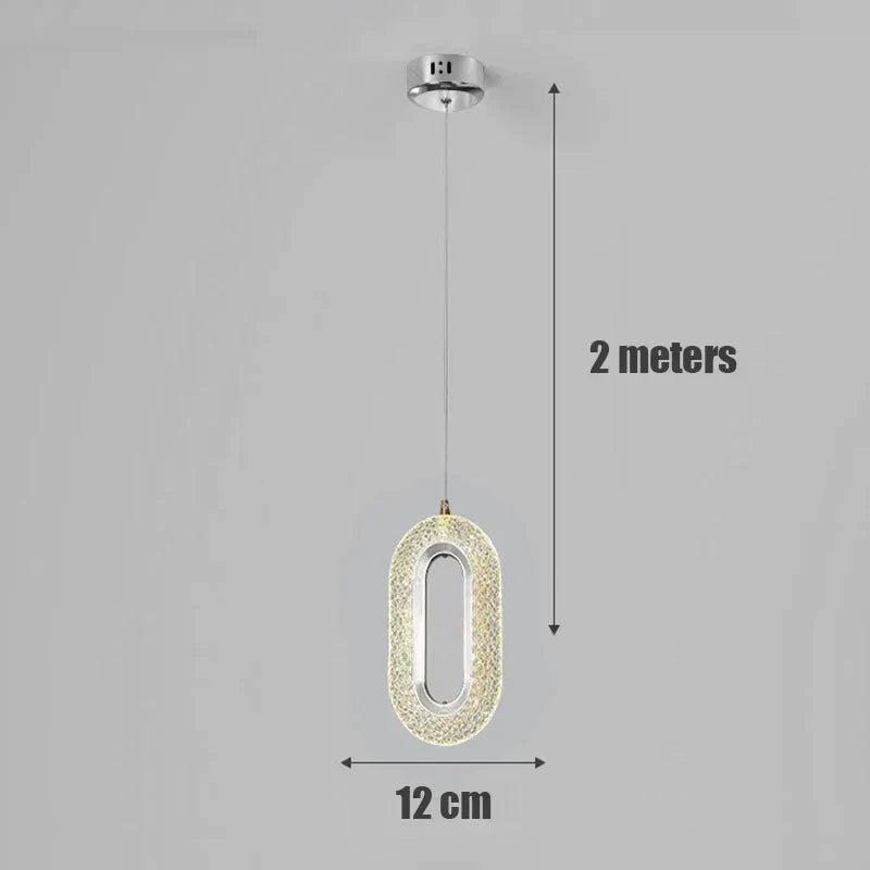 ثريا معلقة LED من DecorBites™ لغرفة الطعام والمطاعم والبارات والمصابيح الفنية المزخرفة