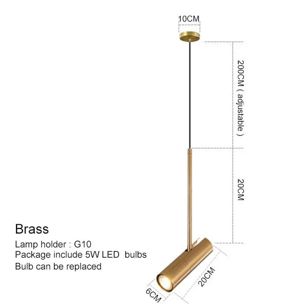 DecorBites™ Adjustable LED Spotlight Chandelier for Bedroom Living Room Decor