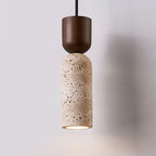 Wabi-Sabi Stone Pendant Light in Vintage French Style