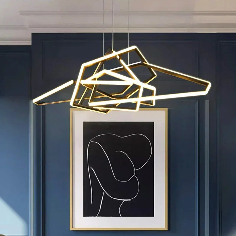 ثريات ديكور بايتس™ المعلقة LED لديكور المنزل العصري والإضاءة الداخلية