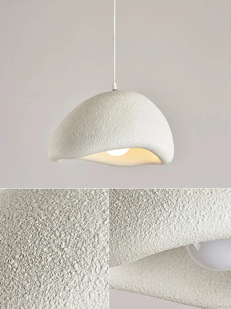 DecorBites™ Cream Cloud Chandelier: Modern LED Pendant Lamp for Home, Restaurant, Bar