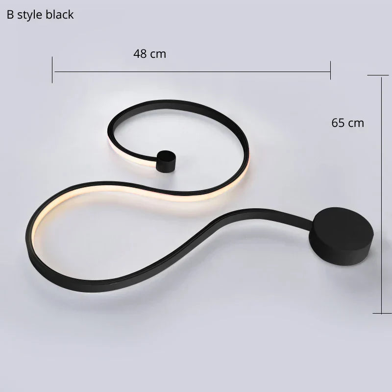 DecorBites™ Iron Body Wall Lamps LED Lights Fixture for Bedroom, Living Room, Study, Hotel