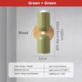 DecorBites™ Cream Zipper Wooden Wall Lamp for Bedroom Living Room Hallway Illumination