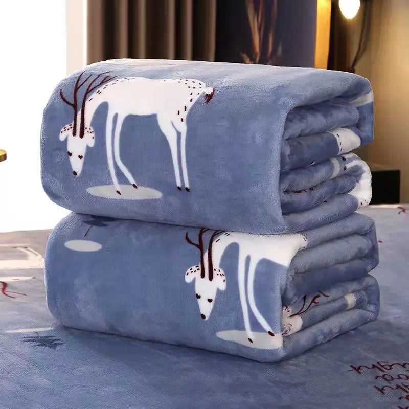 DecorBites™ Fruit Love Heart Sofa Blanket: Cozy, Thicken, Perfect for Home, Office, and Kids.